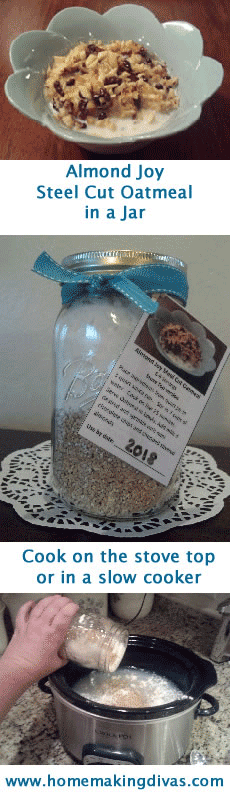 Almond Joy Oatmeal In a Jar Recipe