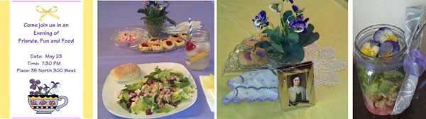 Old Fashioned Spring Ladies Luncheon
