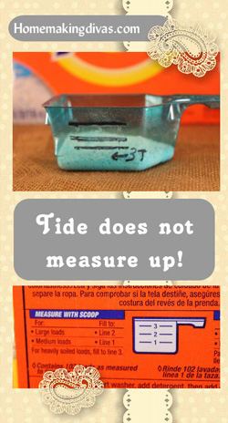 Tide Does Not Measure Up