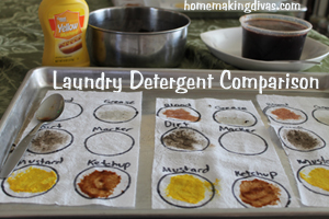 Laundry Detergent Comparison
