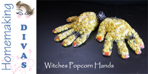 Witches Popcorn Hands