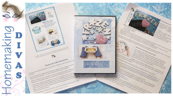 Frozen with Love DVD with poster, invitation and handout files